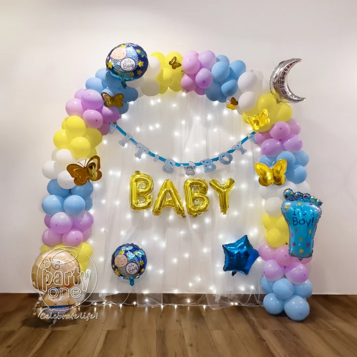 Welcome Baby Balloon Decoration